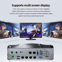 Ordinateur embarqué Adipcom MFC-6900 sans ventilateur, processeur Intel 8e génération I5-8265U, 6 ports LAN, ordinateur de bureau portable, 32 Go de mémoire, 2*DDR4, en stock