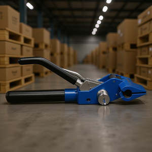 Kit de cerclage D0100HAD17U, 100 pieds, acier inoxydable 304, largeur 16-19 mm, outil de tensionnement manuel, cerclage de palette durable - Product Image 2