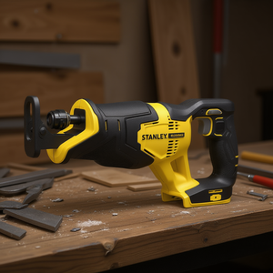 Stanley Fatmax Professional Cordless Reciprocating Saw 18V Lithium-Ion Brushless <b>Power</b> <b>Tool</b> for Wood and Metal Cutting - Product Image 3