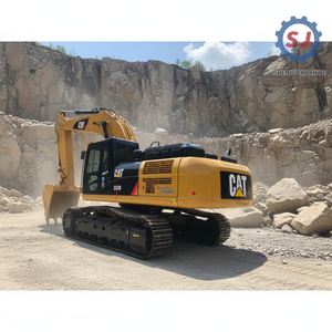 Excavatrice Cat336D d'occasion, qualité supérieure avec 85% de pièces d'origine et peu d'heures de fonctionnement, pour l'exploitation minière à grande échelle et les travaux de terrassement lourds - Product Image 2