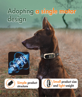 Intelligentes Anti-Bell-Halsband mit Schwerkraftsensor für Hunde, Schockfreies Trainingshalsband, IPX7 Wasserdicht, Wiederaufladbar, Humane Bellkontrolle