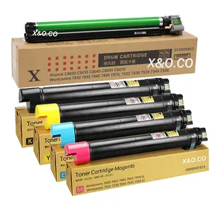 Toner Cartridge High Quality Compatible Toner Cartridge Xerox 006R01509 006R01510 006R01511 006R01512 For Wc7525 7535 7545 7556 7830 7845 7855