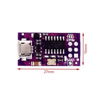 Módulo Programador USB Tiny AVR ISP para ATtiny44, ATTiny45, ATTiny85, Microcontrolador ISP com Bootloader IDE 5V