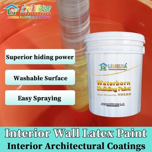 <span class=keywords><strong>Peinture</strong></span> murale intérieure au latex Limeijia écologique, inodore, haute couvrance, anti-alcaline <span class=keywords><strong>pour</strong></span> hôtels et écoles, couleurs riches - Product Image 3