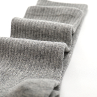 Chaussettes de sport personnalisées en coton tricoté pour hommes et garçons, avec broderie et logo, sans minimum de commande, pour l'automne