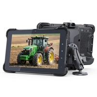 Tablette Android 13 robuste de 10,1 pouces, 1200 nits, étanche et antichoc, avec écran agricole personnalisé, GPS et ports d'entrée/sortie riches