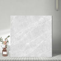 Carreaux de sol en porcelaine polie effet marbre pleine masse 600x600mm pour intérieur et extérieur, idéaux pour le salon