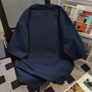 Ausverkauf Maßgeschneidertes Übergroßes Baumwoll-T-Shirt Digital Bedruckt Bequemer Ausschnitt 100% Baumwolle Fusselfrei Hochwertig Atmungsaktiv Knitterfrei - Product Image 2