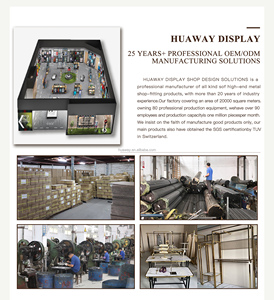 Negozio Design personalizzato Logo negozio a braccio singolo pittura a spruzzo borsa espositore borse espositore Stand espositore - Product Image 4