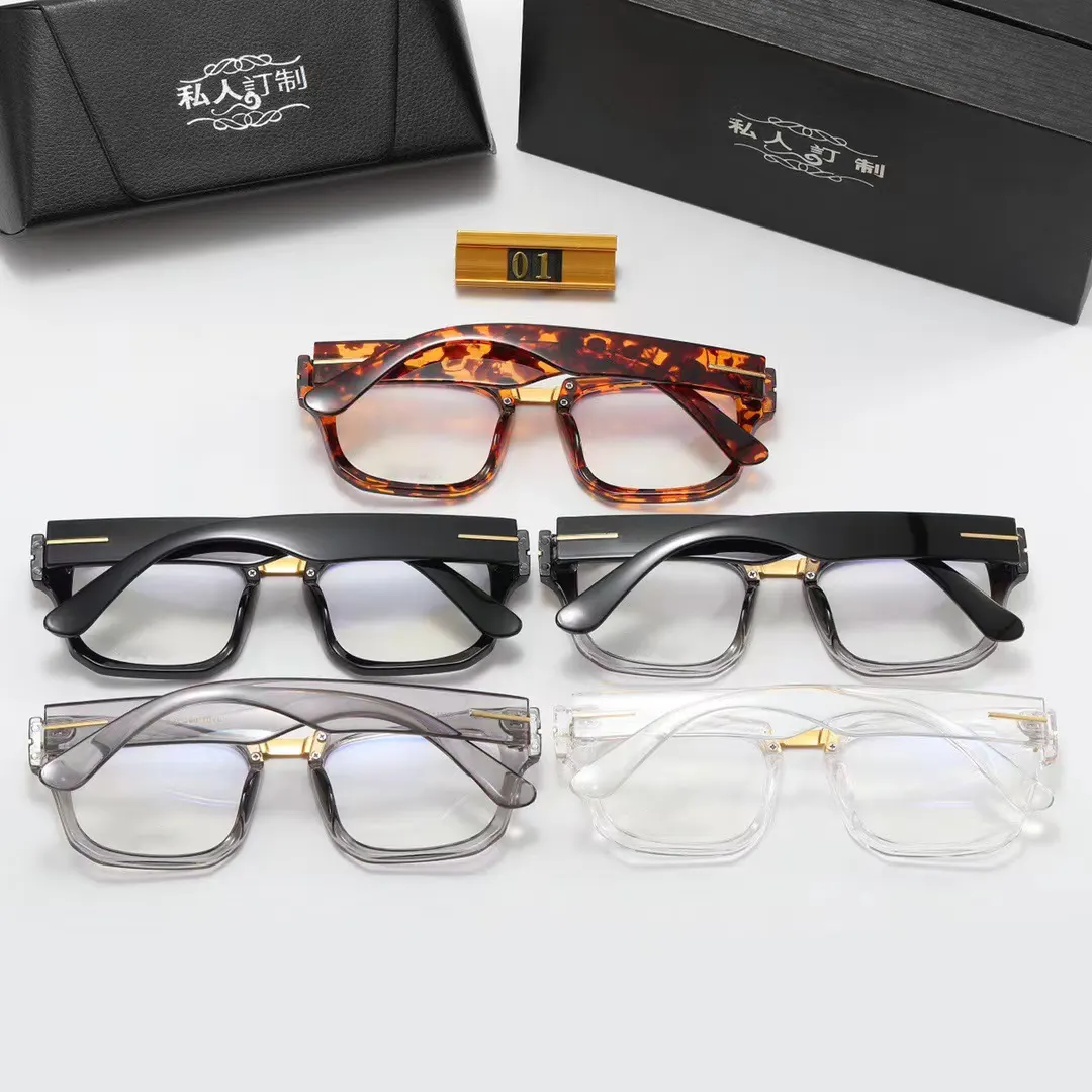 Anti Blue Light Blocking Glasses New Designer Optical Eyeglasses Women Men Oversized Eyeglasses Frames