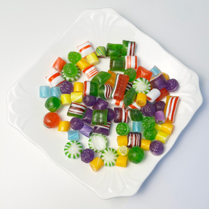 Dulces Coloridos al Mejor Precio de Fábrica, Caramelos Surtidos, Caramelos Duros con Sabores Frutales Mixtos - Product Image 4