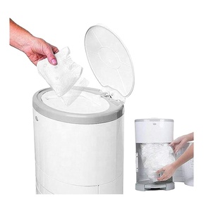 Recharges de litière pour chats OEM compatibles avec <span class=keywords><strong>Deker</strong></span>/korbell Sac de recharge de seau à couches Sacs poubelle pour animaux de compagnie pour doublure de poubelle à couches verrouillée à l'intérieur - Product Image 6