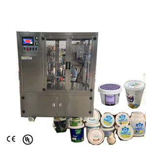 เครื่องบรรจุและปิดผนึกแบบกำหนดเองสำหรับน้ำผลไม้ ซอสมะเขือเทศ นม โยเกิร์ต ขนาด 500 มล. <span class=keywords><strong>1000</strong></span> มล. ยี่ห้อ CE <span class=keywords><strong>UL</strong></span> TENGAO เครื่องบรรจุโยเกิร์ต - Product Image 1