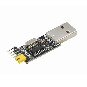 CH340G โมดูล USB เป็น TTL สำหรับการแปลงบอร์ด PCB การเขียนโปรแกรมไมโครคอนโทรลเลอร์ STC - Product Image 1
