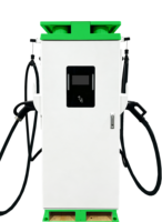 Estación de Carga Rápida CC Comercial de 120kW 240kW 300kW 400kW CCS2 CCS1 GBT CHAdeMO para Flotas de Vehículos Eléctricos con Certificación CE