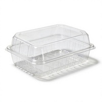 Boîte d'emballage en blister transparente de qualité alimentaire, production de moules personnalisés, multi-compartiments pour plateau de fruits confits et de snacks