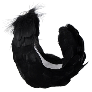2025 copricapo di cigno bianco per ragazze spettacolo di danza classica copricapo di piume di cigno bianco copricapo di pizzo cigno - Product Image 5