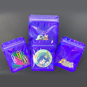 Factory Direct 9x12cm Laser Printed Yin-Yang Bone Bag Colorful Foil Sealing Bag for Small Jewelry - Product Image 5