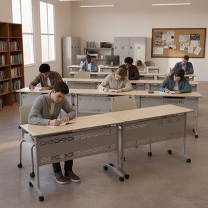Conjunto de Escritorio y Silla Ergonómicos para Estudio, Muebles para Área de Estudio Eficiente para Dormitorios Estudiantiles y Apartamentos - Product Image 6