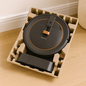 Phân Hủy Sinh Học Ướt Ép Tre Bột Giấy Điện Tử Quét Bao Bì Bên Trong Khay Vận Chuyển Bao Bì Đúc Bột Giấy - Product Image 1