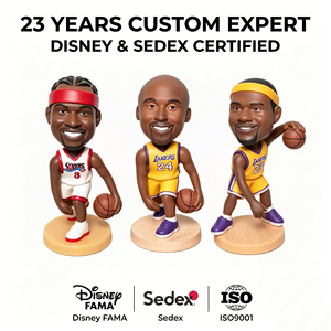 Figurine de joueur de basket-ball en PVC 3D, en plastique, personnalisé, Figurine d'action NBA et jouet - Product Image 1