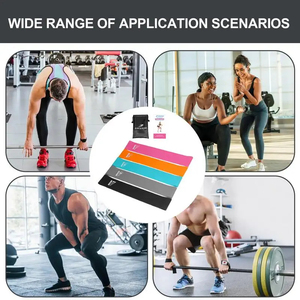 Bandas Elásticas de Resistencia para Yoga al por Mayor, Equipo de Entrenamiento, Ejercicio en Interiores, Gomas de Fitness, Lazos de Goma para Deporte - Product Image 4