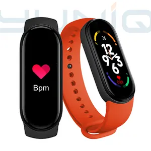 Yuniq Smart Horloge 2022 Nieuwste Wearable Apparaat Aanpassen Global Versie Sport Fitness Smart Band M7 Plugin Opladen