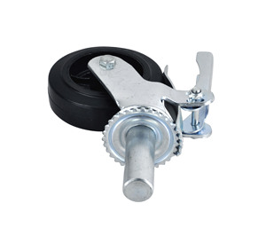 Nguồn Nhà Máy Sản Phẩm 6X2 Giàn Giáo Heavy Duty Sắt Lõi Cao Su Caster Với Phanh - Product Image 2