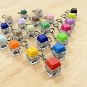 Llavero con figura de PVC para teclado mecánico, antiestrés, regalo fidget - Product Image 6