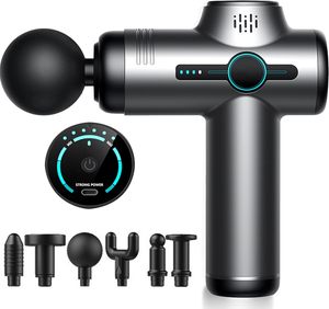 Portable Mini Pocket <b>Massager</b> Muscle Vibration and Percussion Fascia <b>Gun</b> for Body Application Slimline Design - Product Image 1