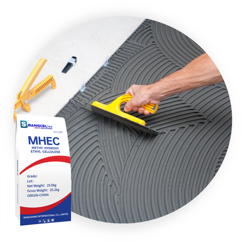 Quality Binder for Construction MHEC Cellulose Ether Superior Adhesion and Cohesion for Mortars Plasters MHEC