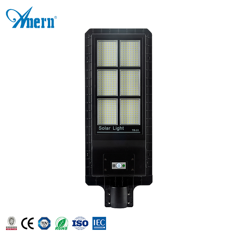 en un 90W Solar integrado al aire libre Luz de calle llevada de alto poder IP65 precio barato Solar la luz de calle