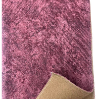 Nouveau design, tissu en velours chenille jacquard gaufré multicolores 100% polyester pour ameublement et textile de maison