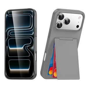360 °   Coque de protection intégrale antichoc pour iPhone 17 Air 16 15 14 13 12 Pro Max Plus avec porte-cartes intégré - Product Image 6