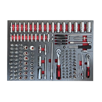 Ensemble d'outils de réparation mécanique de 352 pièces, chariot à outils multi-usages à sept niveaux, robuste, pour l'entretien automobile et domestique