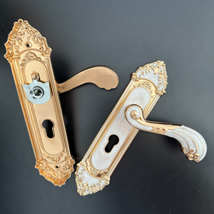 Hongwei 2025 Modern Aluminum Alloy Fire Rated Privacy Lever Set <strong>Door</strong> Locks for Apartment <strong>Bedroom</strong> <strong>Doors</strong> Easy Installation - Product Image 5