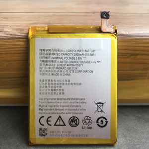 Nueva batería de 2800mAh Li3928T44P8h475371 para <span class=keywords><strong>ZTE</strong></span> <span class=keywords><strong>Blade</strong></span> <span class=keywords><strong>V8</strong></span> Mini A1 C880 C880U C880A C880S AXON B2015 B2016 negro Stock - Product Image 5