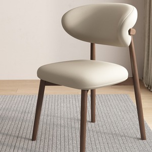 Scandinavian Style Upholstered <b>Dining</b> <b>Chair</b> Solid Wood Frame Modern Design For <b>Dining</b> Room Home Office Restaurant Use - Product Image 2