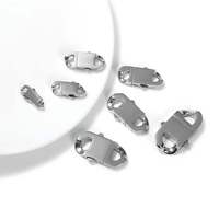 Personnalisé en acier inoxydable unique or argent à dégagement rapide bijoux fermoir à serrure en métal pour la fabrication de grandes chaînes