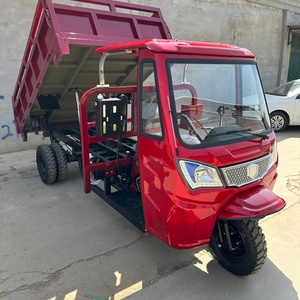มอเตอร์ไร้แปรงถ่านกำลังสูง >1000W รถสามล้อไฟฟ้าบรรทุกสินค้าสำหรับผู้ใหญ่ แบบเปิดประทุน แบตเตอรี่ตะกั่วกรด 60V รับน้ำหนักได้ 1000 กก. ราคาประหยัด - Product Image 2