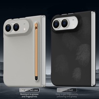 Coques de téléphone portable ultra-fines mates de pointe pour iPhone Duo avec protection d'écran avant, stylet, coque rigide antichoc