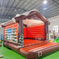 Château gonflable de Noël Castillo Inflable De Grande 6x4 m