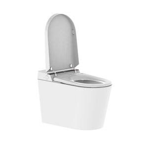 Nuevo diseño, inodoro sin montura montado en la pared, inodoro Horizontal de salida, inodoro inteligente colgado en la pared - Product Image 5