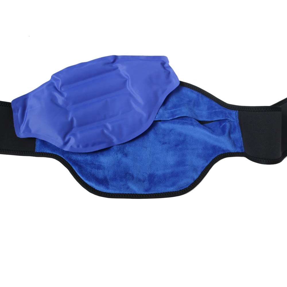 Hot Cold Cooling Pack Reusable Lower Back Gel Ice Pack for Back Injuries