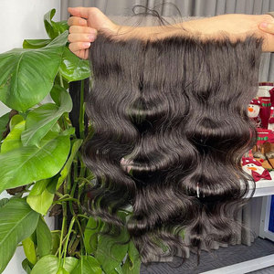 13x4 13x6hd Trong Suốt Ren đóng cửa phía trước chất lượng tốt nhất Brazil Trinh Nữ tóc 100% tóc con người tự nhiên chân tóc toupee sản phẩm - Product Image 5