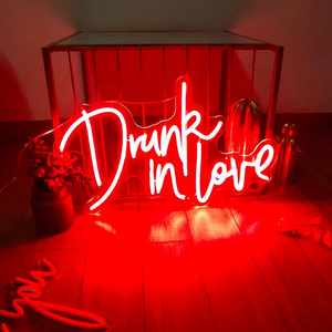 Insegna al Neon LED Personalizzata 'Ti Amo di Più' per Negozi, Logo Aziendale, Design per Decorazione Murale - Product Image 2