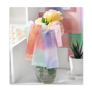 Carta trasparente pergamena verdura note adesive note note note note note note per scrivere blocchi per Scrapbooking carte di carta all'ingrosso cancelleria - Product Image 1