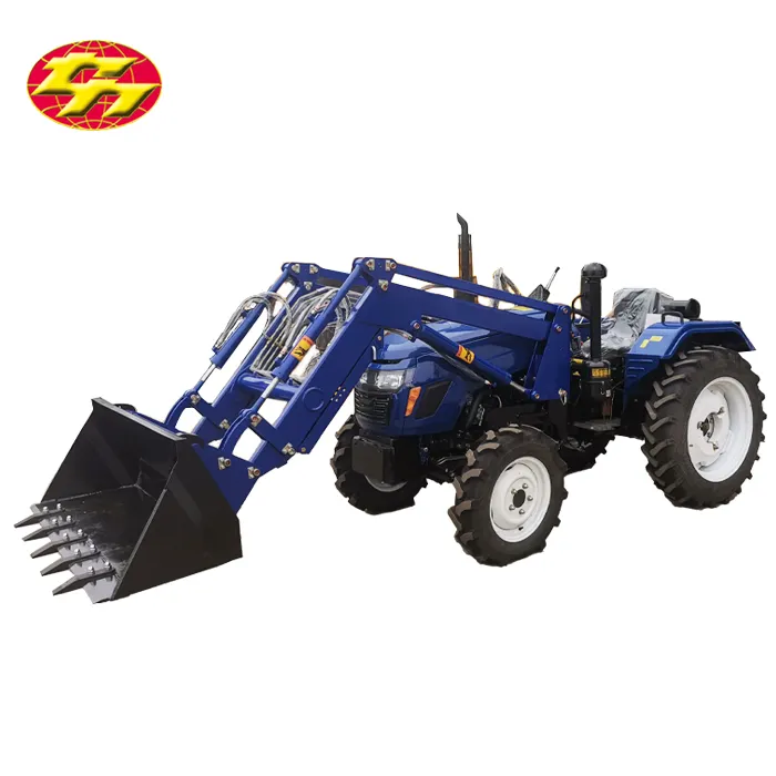 Tractor 40hp 50hp, con herramientas de granja y equipo para agricultura