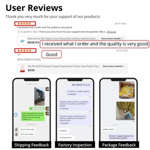 Sceau en plastique jetable à verrouillage automatique haute sécurité HS-PS 6007, robuste, pour usage postal et <span class=keywords><strong>de</strong></span> messagerie, <span class=keywords><strong>de</strong></span> qualité supérieure - Product Image 5