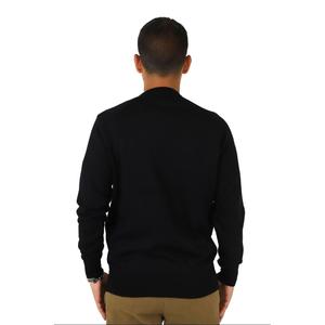 Pull Richmond X pour homme UMA24063MA noir à manches longues et col rond en tricot pour usage décontracté - Product Image 3